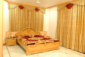 Interior of hotel room